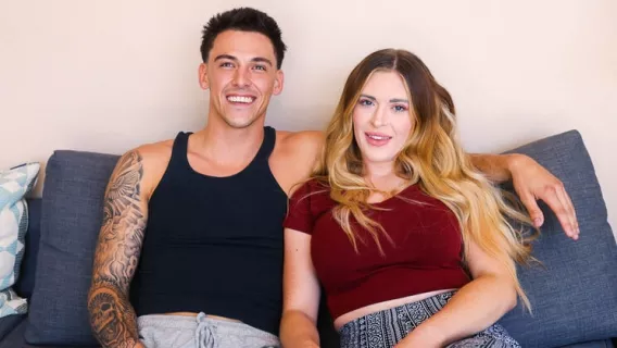 ⁣Superstar Jay Tate Is Ready To Show Off In His Debut With Curvy Lindsay Lee ※ Jay Tate, Lindsay Lee ※ Hot Guys Fuck 