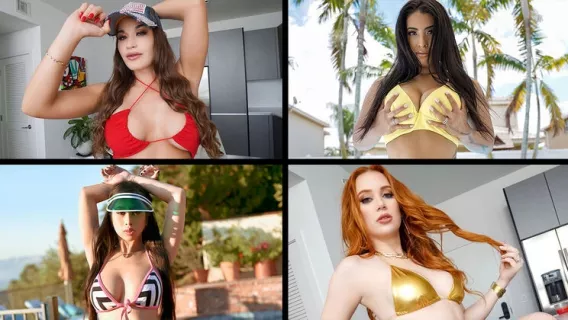 ⁣Big Tits In Bikinis ※ Amirah Styles, Stacy Bloom, Jade Kush ※ Team Skeet Selects 