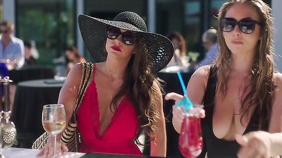 ⁣Husband cheats on his wife with two beauties with big tits 