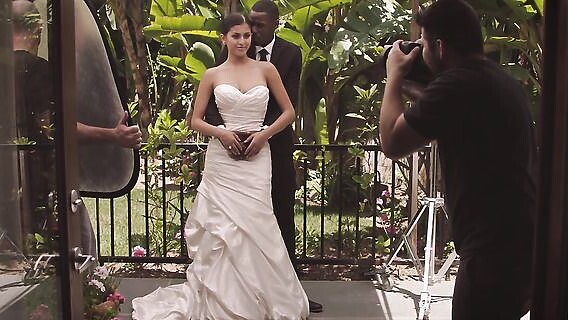 Sex with a black man in a wedding dress 