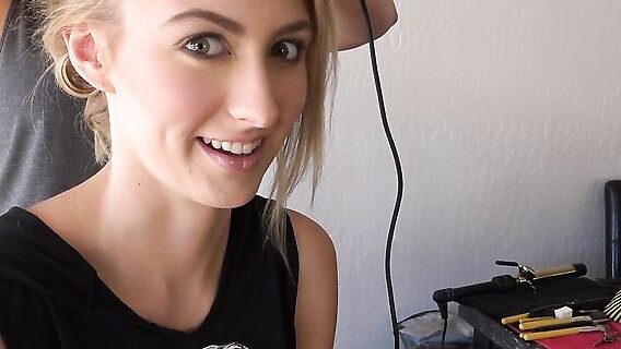 Tall blonde passed the casting 