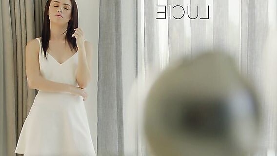 The owner burned the nanny for masturbation and fucked in the ass 