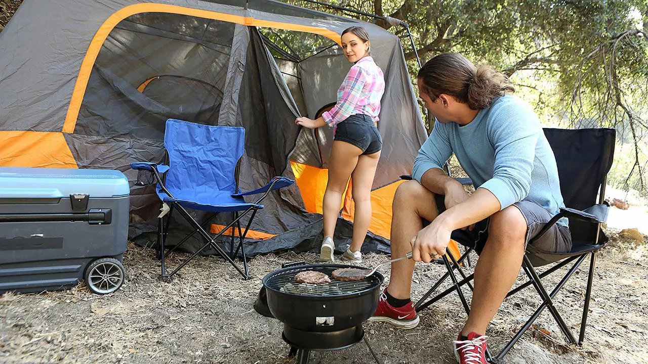 Dirty Outdoor Sex At The Campsite 
