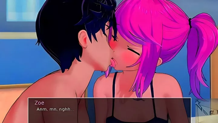 Porn cartoon with foot fetish and kissing 
