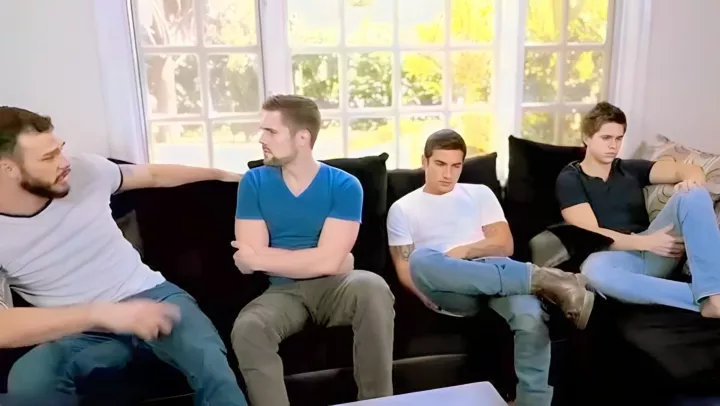 ⁣Brutal faggots fuck in the asshole 