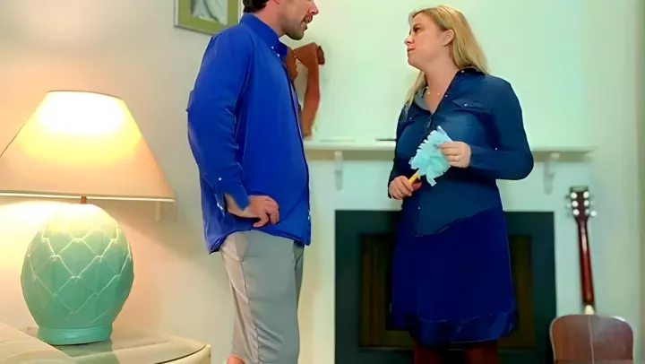 Fucked the housekeeper and came on her ass 