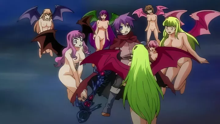 ⁣Hentai anime succubus seduces magician's boyfriend 