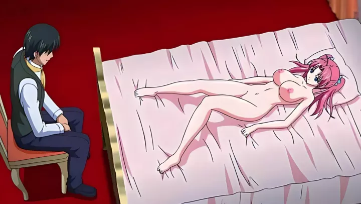 ⁣Hentai anime sex cute moaning babe with pink pigtails 