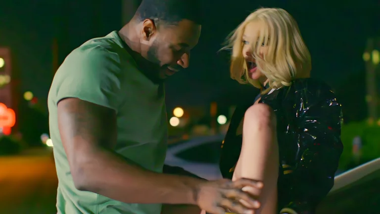 ⁣Petite Blonde Emma Rosie Has A Taste For Big Black Dick 