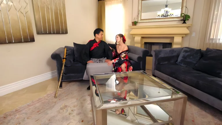 ⁣Spencer Bradley Creampie Celebrates The Return Of The Samurai 