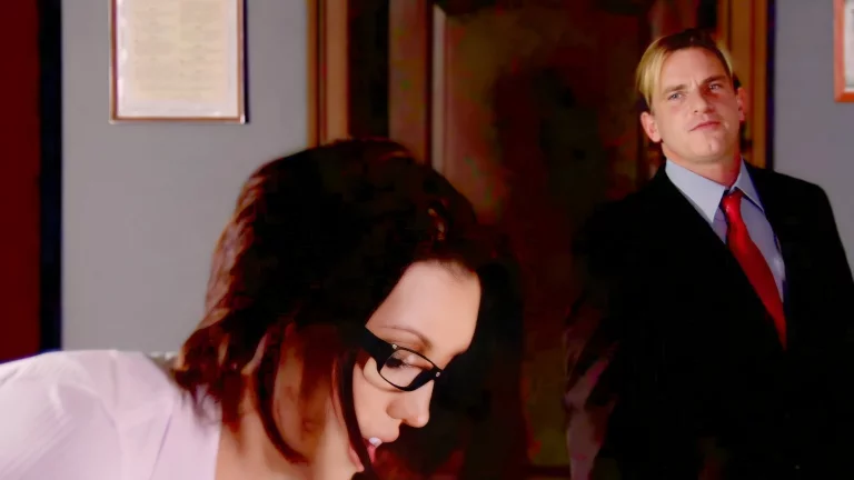 ⁣Burning Desire: Black-Haired Temptress And Her Passionate Companion 