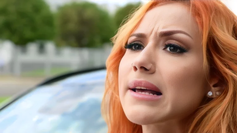 ⁣Veronica Rams Her Car Into Two Guys Who Ram Their Cocks In Her Ass 