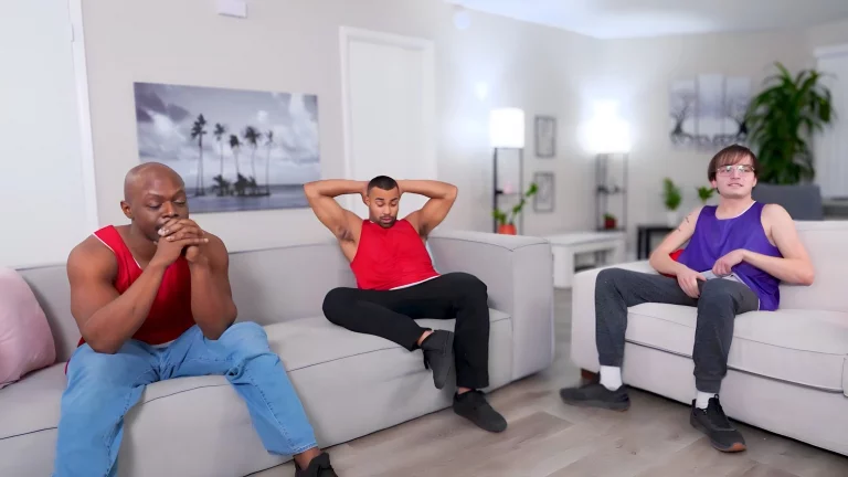 ⁣Bitch-Ass White Boy Cuckolded By His Hot BBC Slut Girlfriend 